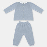 Conjunto Con Gorro Azul Baby Martín Aranda