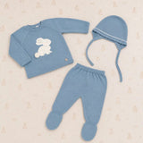 Conjunto Con Capota Little Rabitt Cobalto Martín Aranda
