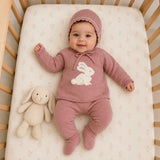 Conjunto Con Capota Little Rabitt Rubor Martín Aranda