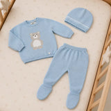 Conjunto Con Capota Kiut Bear Celeste Martín Aranda
