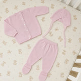 Conjunto Con Capota Adorable Bear Rose Rubor Martín Aranda