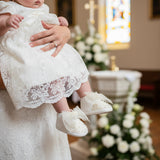 Zapatos Bebé Ceremonia Perlas