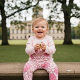 Conjunto Floral Rosé Boboli