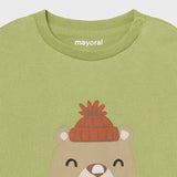 Camiseta Manga Larga Interactiva Happy Bear Bosque ECOFRIENDS Mayoral 2035°