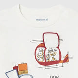 Camiseta Manga Larga Interactiva Hurry Up ECOFRIENDS Mayoral 2038°