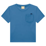 Camiseta Turquesa Pocket°