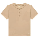 Camiseta 3 Botones Safari Caqui°