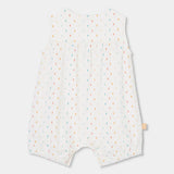 Pelele Elefantito Confetti Blanco Boboli