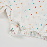Pelele Elefantito Confetti Blanco Boboli