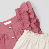 Conjunto 2 Piezas Boleros En Lino Uva