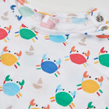 Peto Denim Colorful Crab Boboli