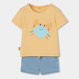 Conjunto Denim Colorful Crab Boboli