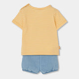 Conjunto Denim Colorful Crab Boboli