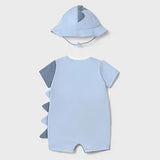 Conjunto 2 Piezas Pelele  Con Gorro Baby Dino Bluey Mayoral 1617