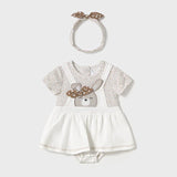 Pelele 2 Piezas Bunny Con Diadema Mayoral 1658