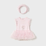 Body Tutu Con Diadema Rosa Baby Mayoral 1756