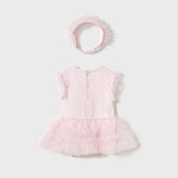 Body Tutu Con Diadema Rosa Baby Mayoral 1756