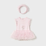 Body Tutu Con Diadema Rosa Baby Mayoral 1756
