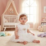Body Tutu Con Diadema Blanco Baby Mayoral 1756