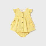 Vestido Con Cubre pañal Sunny Garden Mayoral 1851