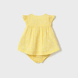 Vestido Con Cubre pañal Sunny Garden Mayoral 1851