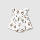 Vestido Con Cubre Pañal Puppet Teddy Bear Mayoral 1869