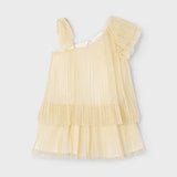 Vestido Plisado Gold Glow Mayoral 3912