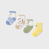 Set 4 Calcetines Peluditos Multicolor Mayoral 9862