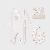 Set x 3 Piezas De Regalo Made With Love Natural Mayoral 9907