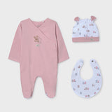 Set x 3 Piezas De Regalo Made With Love Rosa Mayoral 9907