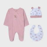 Set x 3 Piezas De Regalo Made With Love Rosa Mayoral 9907