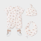 Set x 4 Piezas De Regalo Mini Pets Natural Mayoral 9910