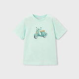 Camiseta Vespa Menta Mayoral 3059