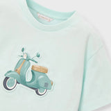 Camiseta Vespa Menta Mayoral 3059