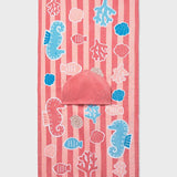 Toalla Playera Con Capucha Coral Terracota Mayoral 9114