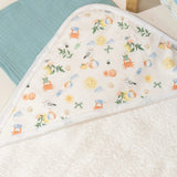 Toalla Capucha Estampada Día De Verano