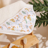 Toalla Capucha Estampada Bosque