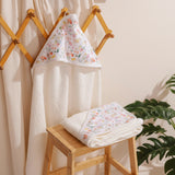 Toalla Capucha Estampada Hadas