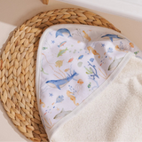 Toalla Capucha Estampada Mar