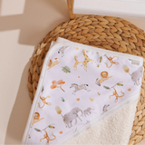 Toalla Capucha Estampada Selva
