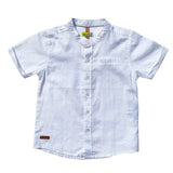 Camisa En Lino Blanco Sky