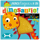 Libro Sensorial De Texturas "Nunca Toques Un Dinosaurio"