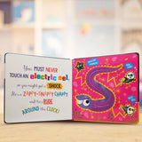 Libro Sensorial De Texturas "Nunca Toques Una Piraña"