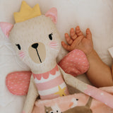 Peluche Gatica Princesa Flora