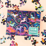 Rompecabezas Holográfico Unicornio - 100 Piezas