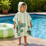Toalla Playera Con Capucha Crocodile Mayoral 9114