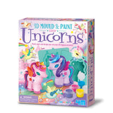 Moldea & Pinta Unicornios Brillantes En 3D