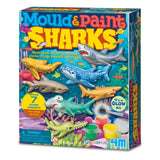 Mould & Paint Imanes de Tiburones que brillan en la oscuridad