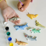 Mould & Paint Imanes de Tiburones que brillan en la oscuridad