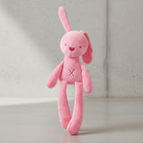 Conejo De Apego Velvet Rosa